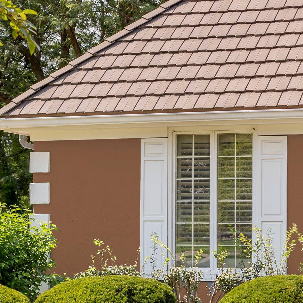 BEHR PREMIUM 5 gal. #N250-6 Split Rail Elastomeric Masonry, Stucco and Brick Exterior Paint (4)