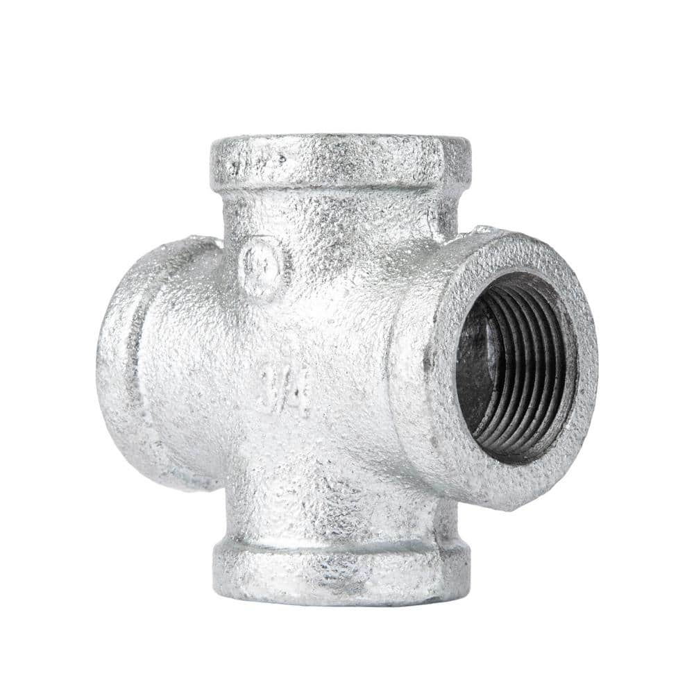 STZ 3/4 in. Galvanized Iron Cross (2)