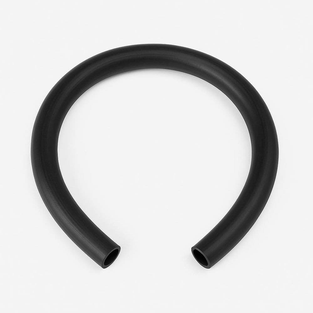 Everbilt 7/8 in. ID 1-1/8 in. OD x 2 ft. Vinyl Disposal Discharge Tubing in Black