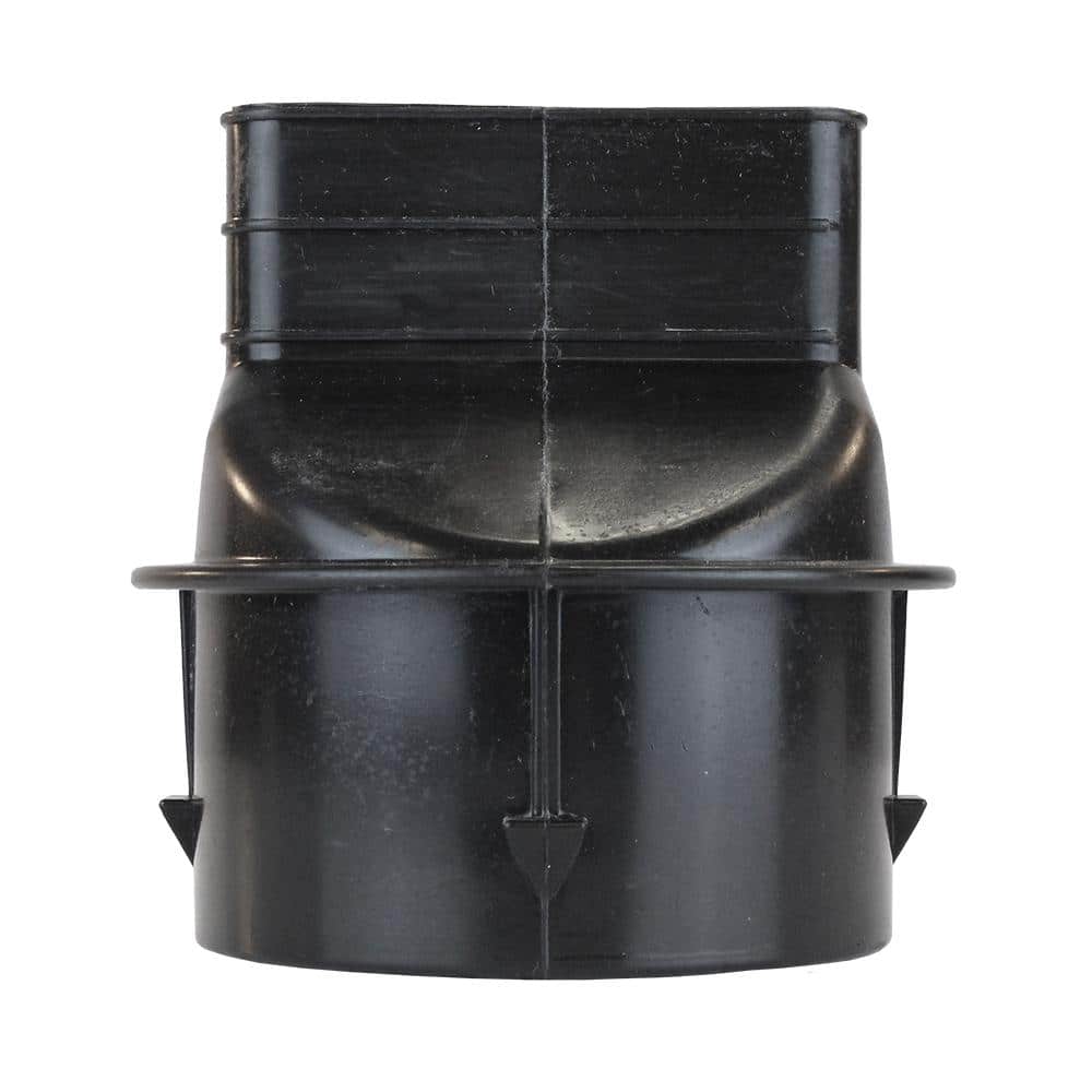 Advanced Drainage Systems 4 in. Singlewall 3 in. 2 in. Downspout Adapter (3)
