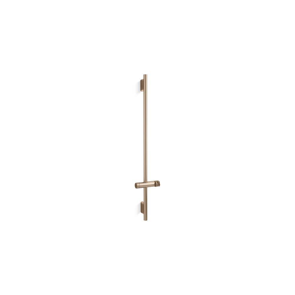 KOHLER Statement 40 in. Slidebar in Vibrant Brushed Bronze (2)