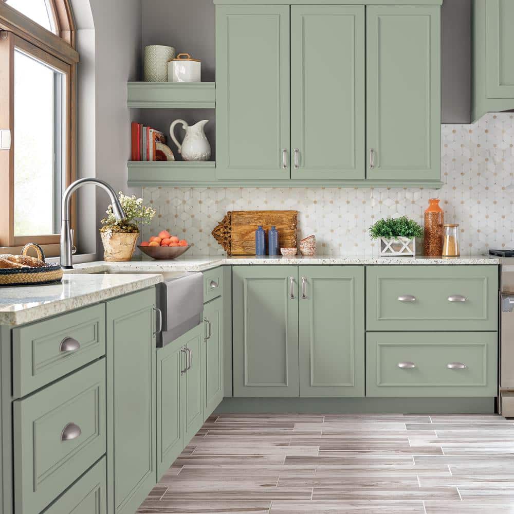 BEHR PREMIUM #N390-3 Enamel Interior/Exterior Cabinet, Door & Trim Paint (4)