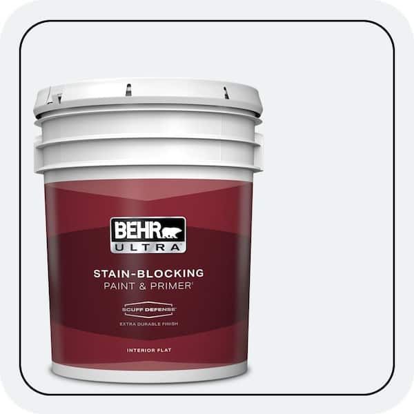 BEHR PREMIUM PLUS #BL-W10 Maui Mist Flat & Primer (4)