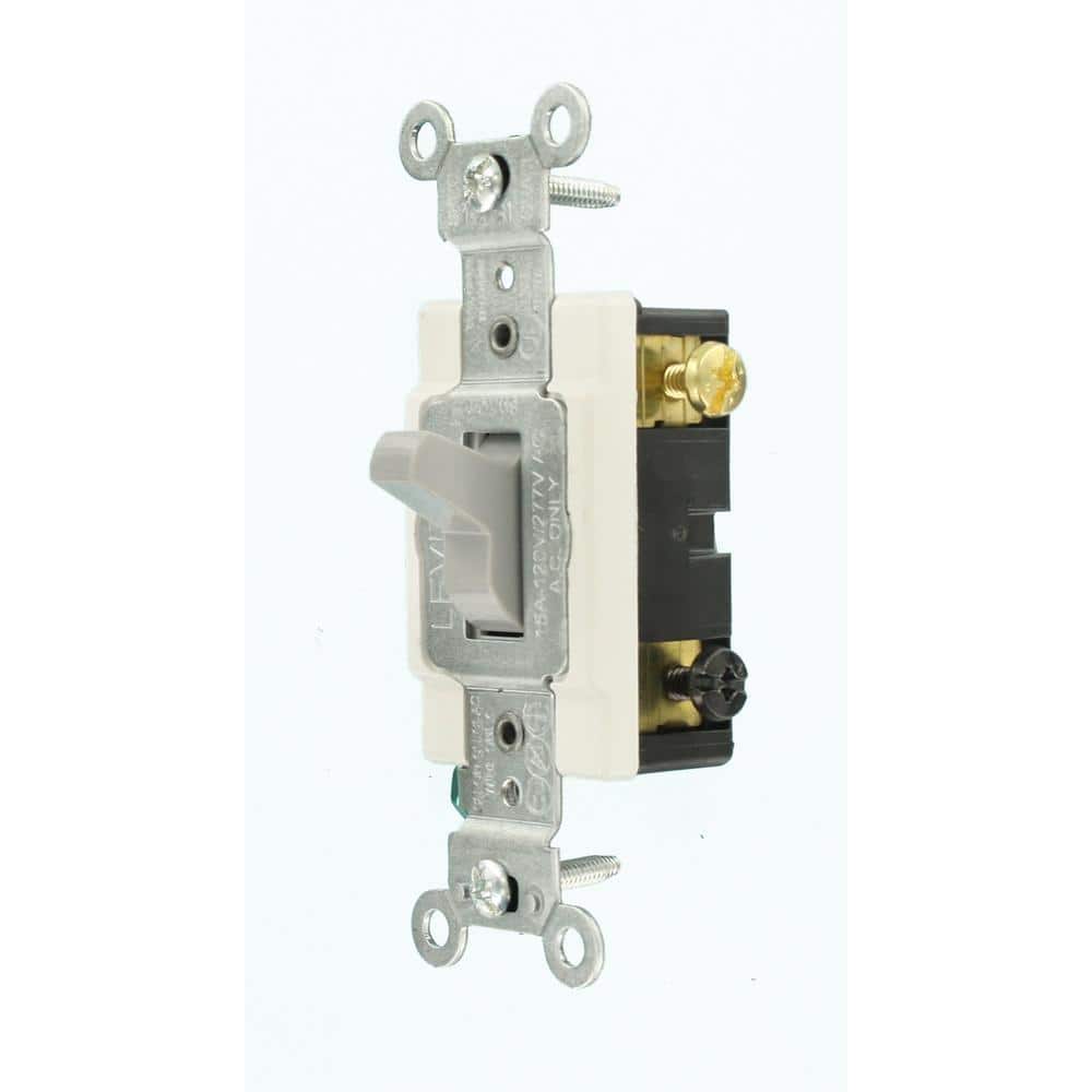 Leviton Amp Commercial Grade 3-Way Toggle Switch (3)