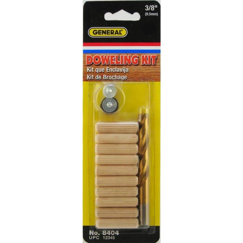 General Tools 3/8 in. Wood Doweling Kit