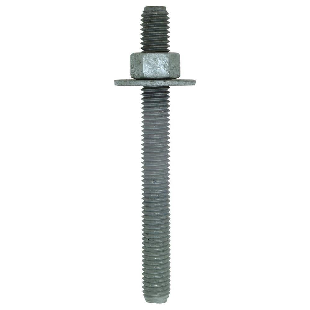 Simpson Strong-Tie RFB 1/2 in. x 5 in. Hot-Dip Galvanized Retrofit Bolt (2-Pack) (3)