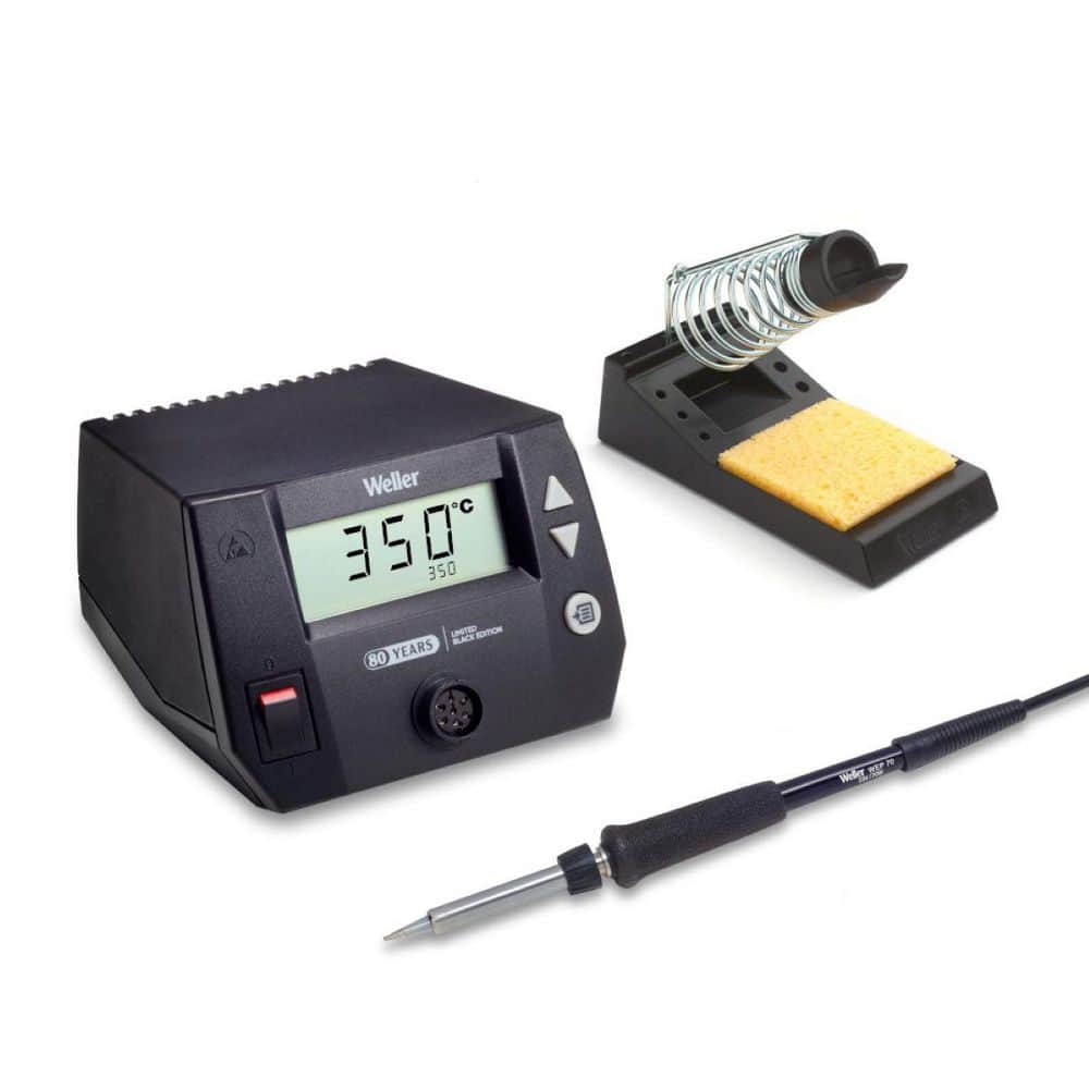 Weller WE1010 Corded Soldering Station Black Edition, 85-Watt 120-Volt