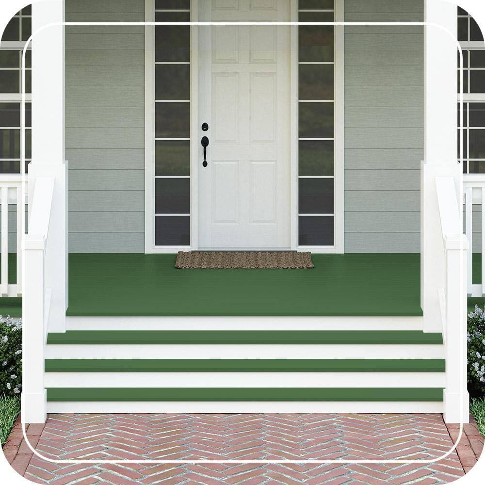 BEHR PREMIUM #MQ4-49 Textured Low-Lustre Enamel Interior/Exterior Porch and Patio Anti-Slip Floor Paint (2)