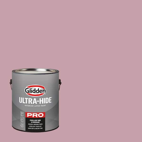 Glidden Ultra-Hide 1 Gal. PPG1049-4 Lighthearted Rose Eggshell Interior Paint (2)