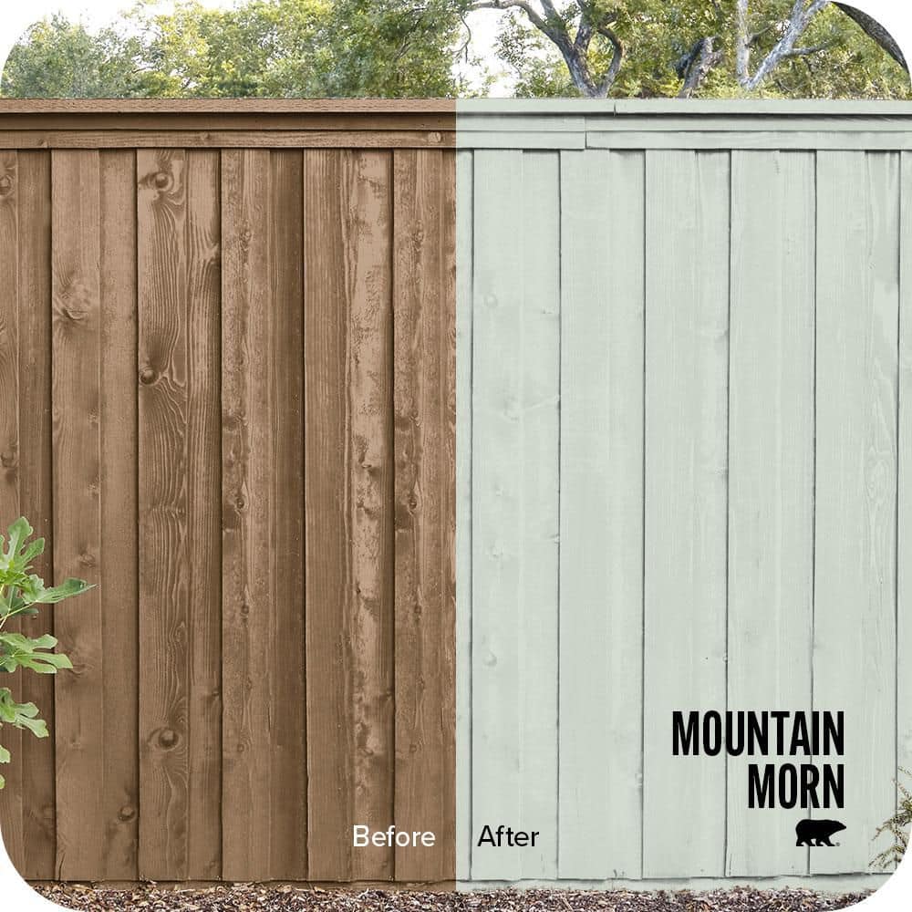 BEHR #N400-1 Color House and Fence Exterior Wood Stain (2)