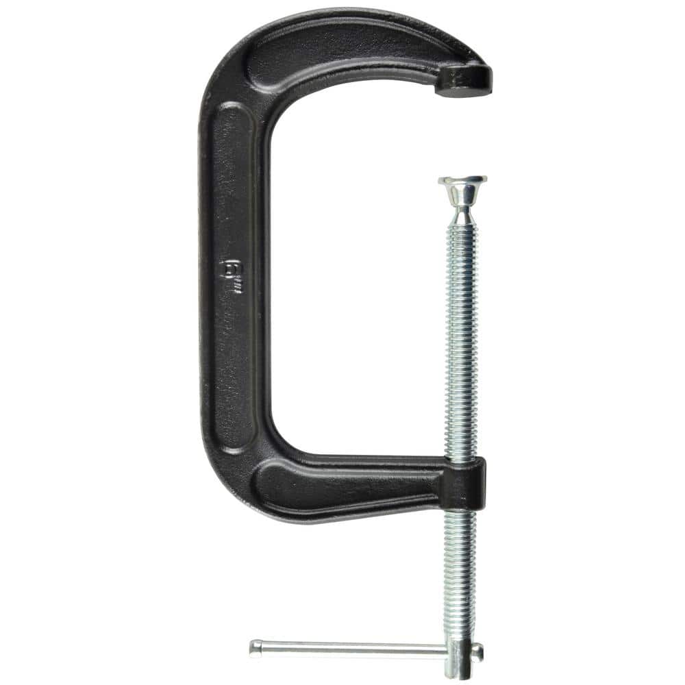 BESSEY Series Capacity Drop Forged C-Clamp with 3-1/2 in. Throat Depth (2)