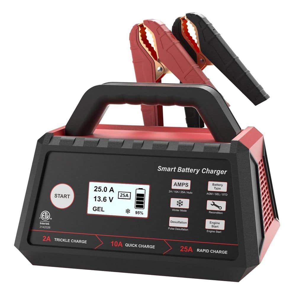 Unbranded 12V Smart Car Charger Fully Automatic Maintainer with Engine Start Desulfator Repair Winter Mode 1 Pack (1)