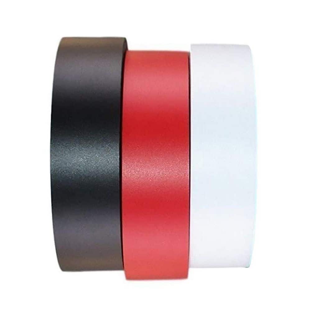 Yichuhaoxi Vinyl 0.7 in. x 32.8 ft. Electrical Tape Multi-Colored 3-Pack (1)