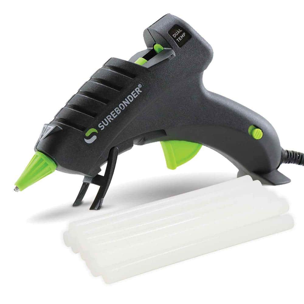Surebonder Dual Temp Mini Glue Gun Kit with Fuse