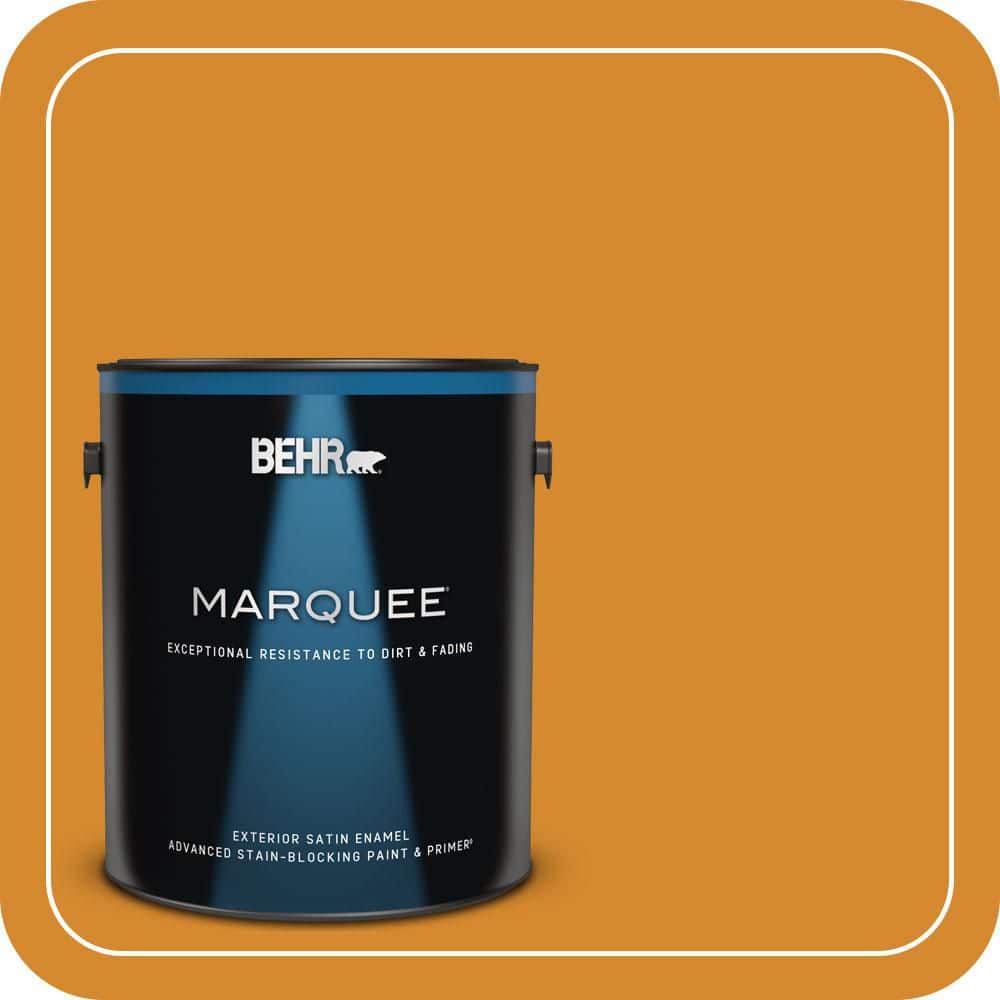 BEHR MARQUEE 1 gal. #S-H-300 Opulent Satin Enamel Exterior Paint & Primer