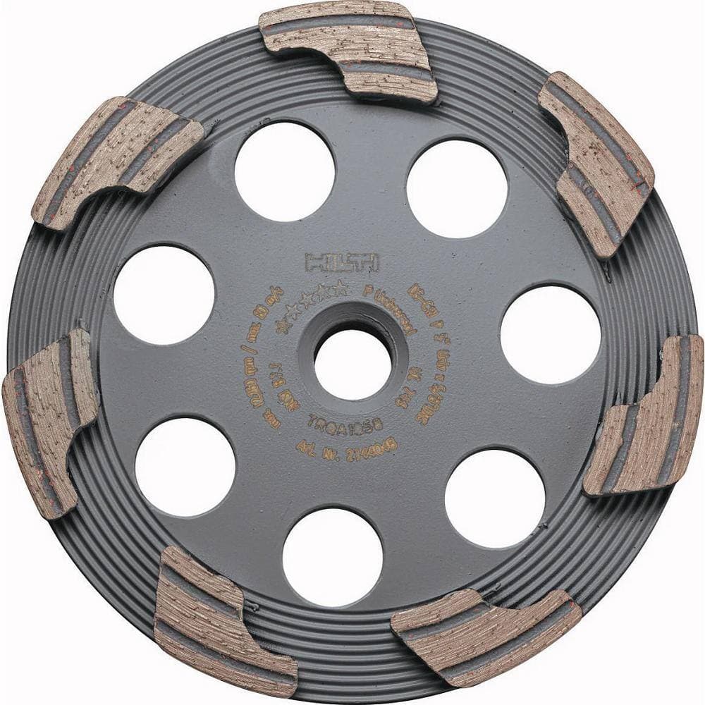 Hilti 4-1/2 in. x 5/8-11 in. Threaded Arbor P Diamond Cup Wheel for Angle Grinders (1)