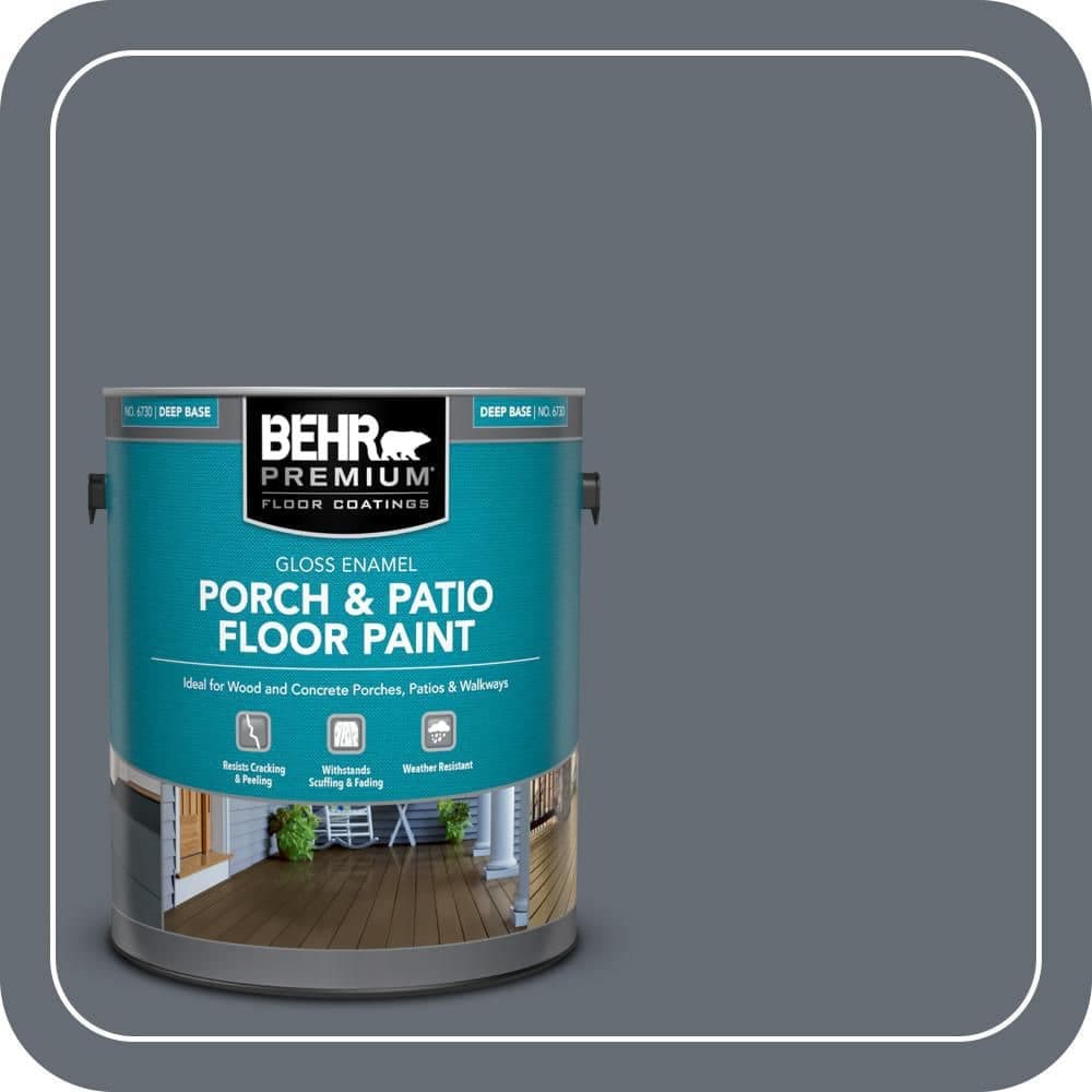 BEHR PREMIUM 1 gal. #PPU26-22 Summer Storm Gloss Enamel Interior/Exterior Porch and Patio Floor Paint