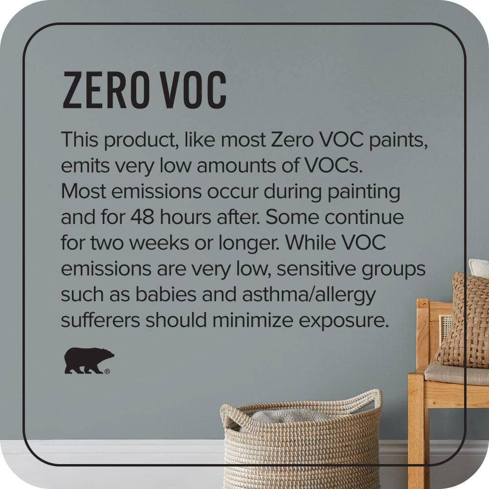 BEHR PREMIUM PLUS Home Decorators Collection #HDC-NT-27 Millennium Silver Flat Low Odor & Primer (4)