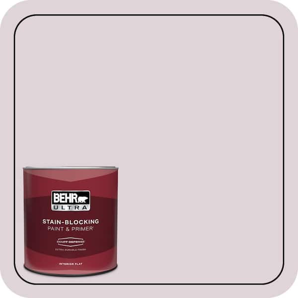 BEHR ULTRA 1 qt. #PPU16-07 Mystic Fairy Extra Durable Flat Interior Paint & Primer (2)