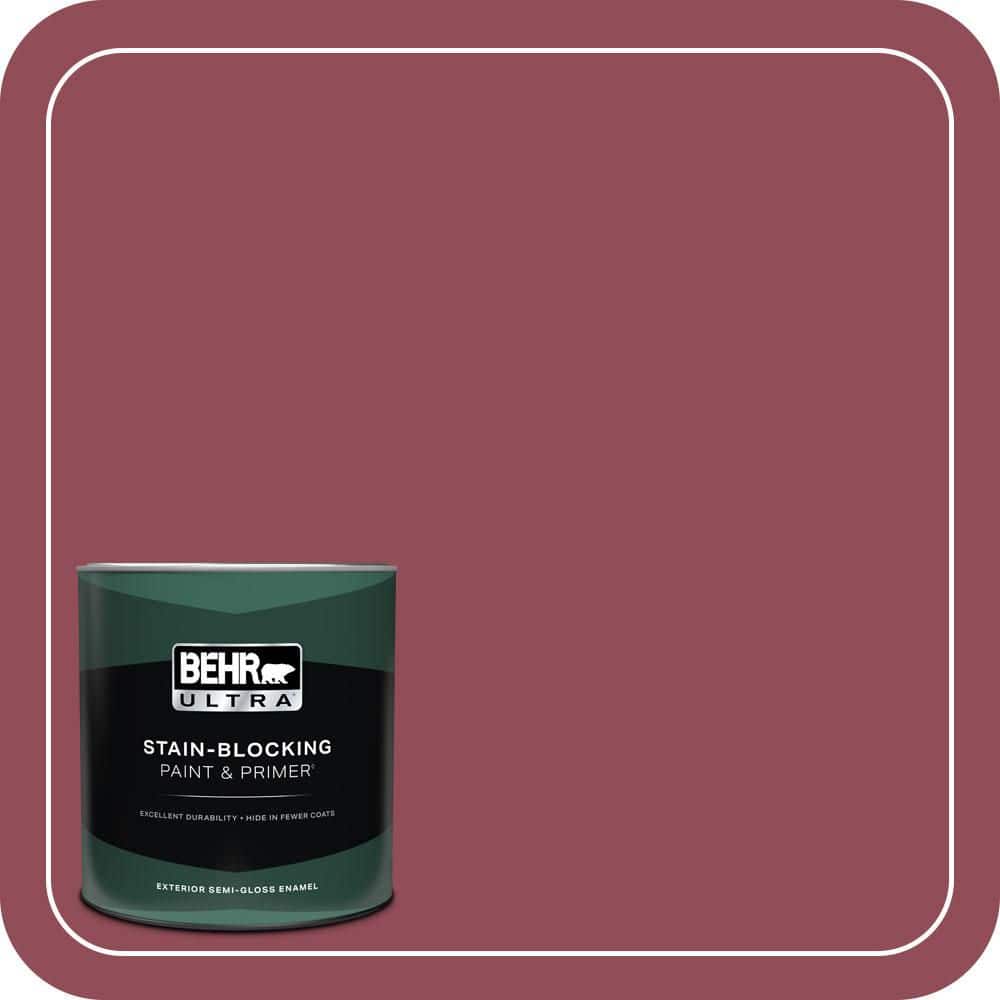 BEHR ULTRA 1 qt. #MQ1-05 Rialto Semi-Gloss Enamel Exterior Paint & Primer