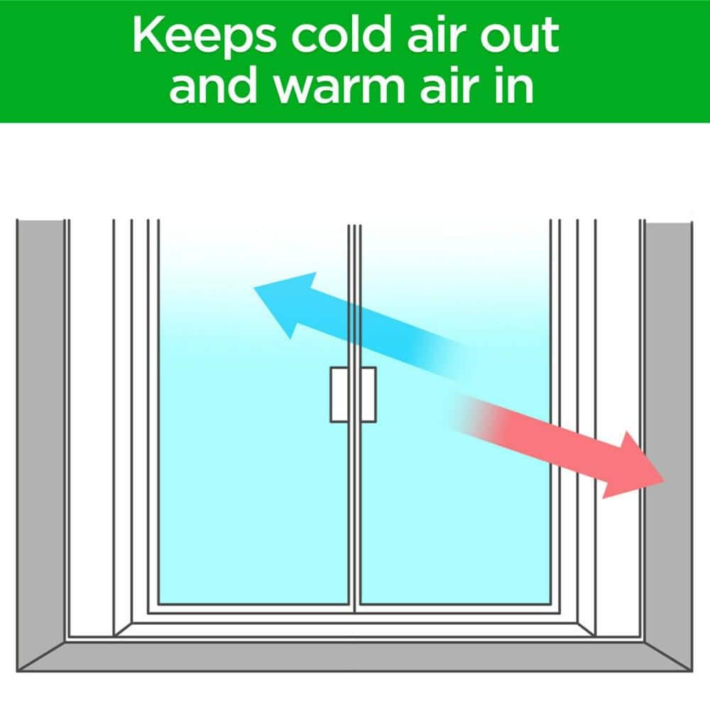 3M 84 in. x 112 in. Outdoor Patio Door Insulator Kit (2)