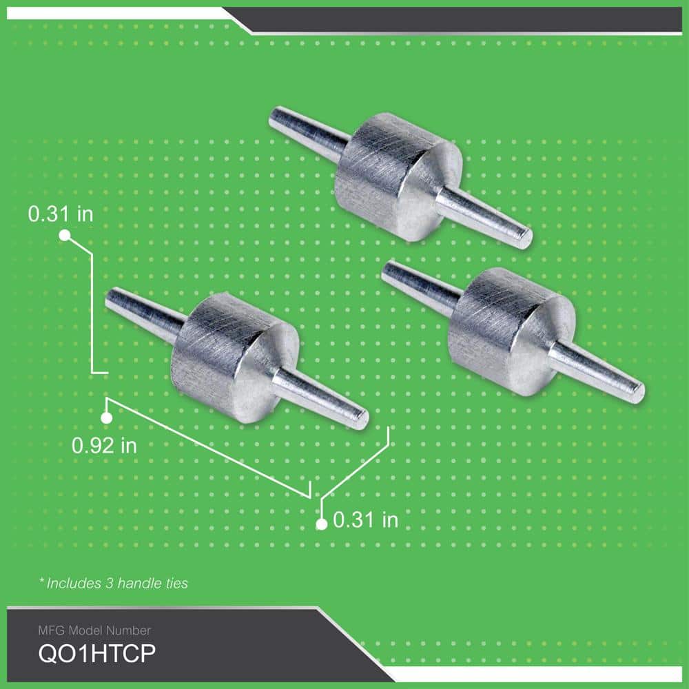 Square D QO Circuit Breaker Handle Tie for Single Pole Breaker (2)