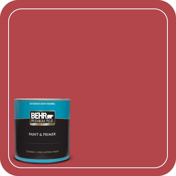 BEHR PREMIUM PLUS #HDC-SM14-10 Intrigue Red Interior/Exterior Paint & Primer Color Sample (2)