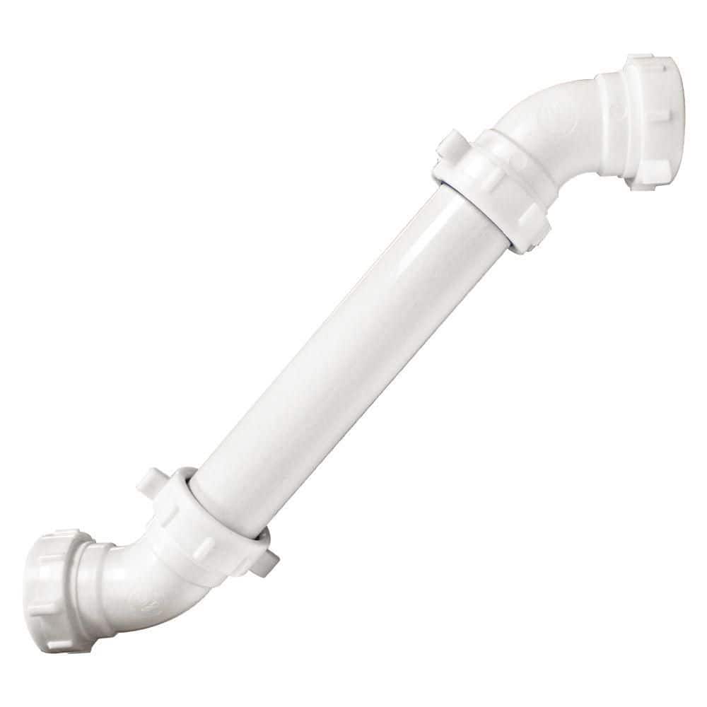 JONES STEPHENS Double Offset PVC Tailpiece