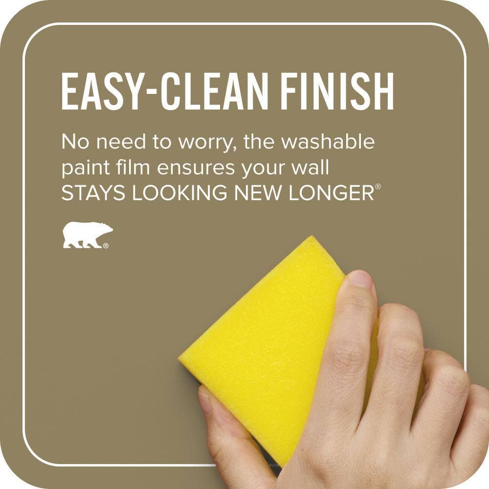 BEHR ULTRA 1 gal. #PPU8-02 Gingko Tree Extra Durable Flat Interior Paint & Primer (4)