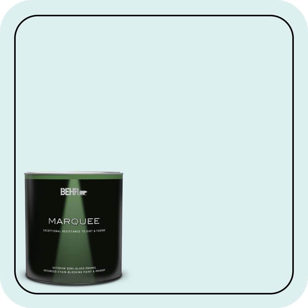 BEHR MARQUEE 1 qt. #510A-1 Soar Semi-Gloss Enamel Exterior Paint & Primer