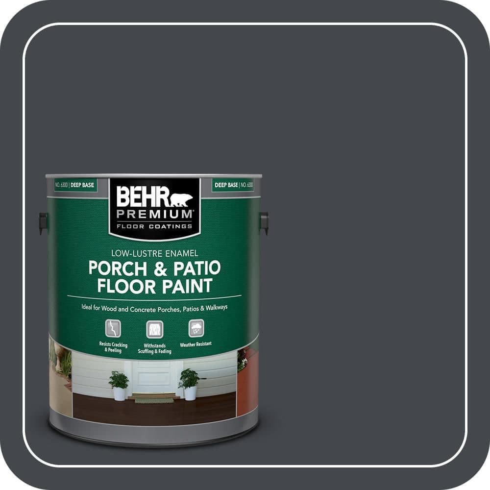 BEHR PREMIUM #PPU24-23 Textured Low-Lustre Enamel Interior/Exterior Porch and Patio Anti-Slip Floor Paint (1)