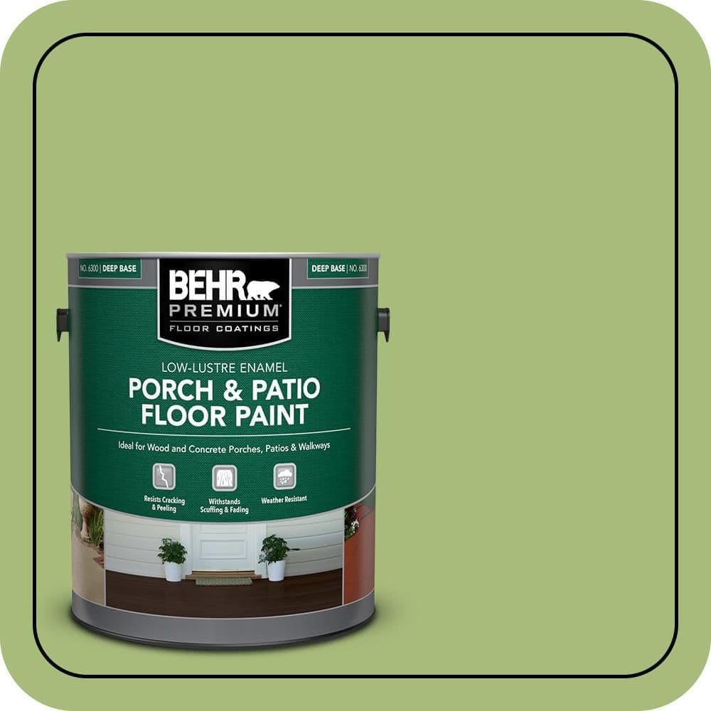 BEHR PREMIUM #P370-5 Textured Low-Lustre Enamel Interior/Exterior Porch and Patio Anti-Slip Floor Paint (1)