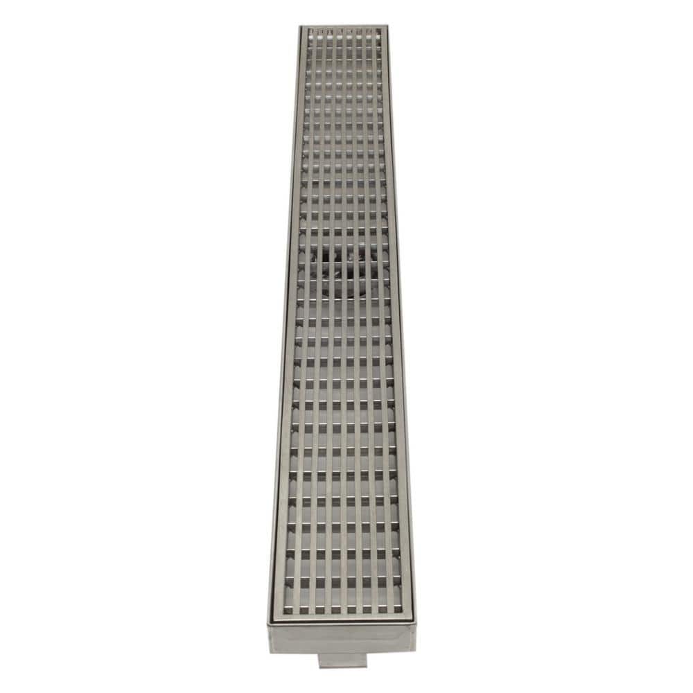 ALFI BRAND 32 in. Linear Shower Drain in Brushed Stainless Steel (3)