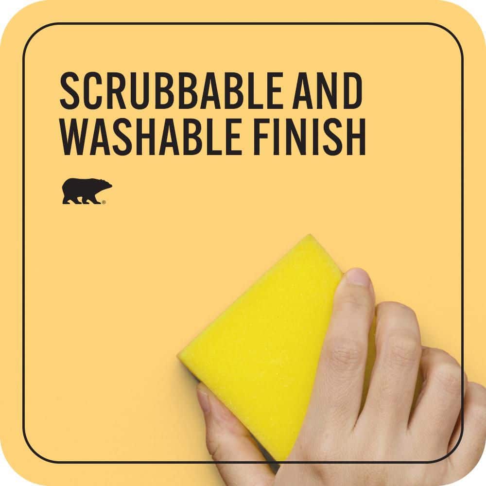 BEHR PREMIUM PLUS #P260-5 Yellow Jubilee Enamel Low Odor & Primer (3)