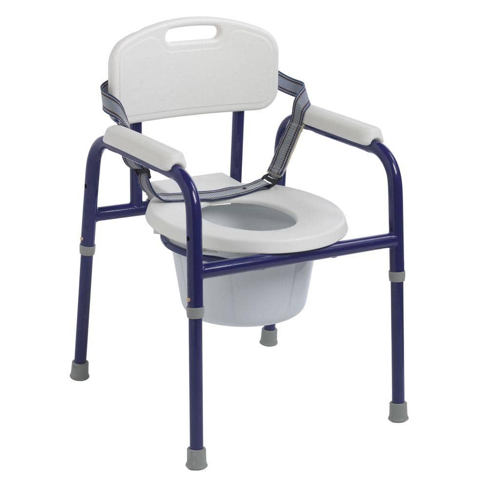 Drive Pinniped Pediatric Commode in Blue (1)