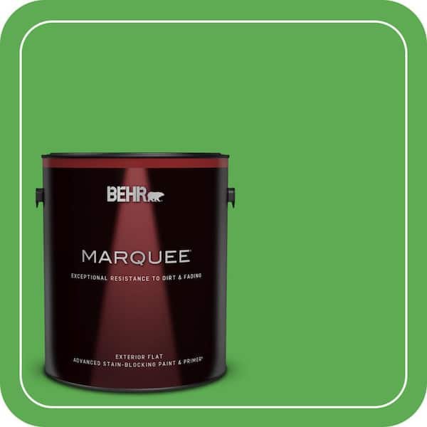 BEHR PREMIUM PLUS #440B-6 Barnyard Grass Enamel Interior/ & Primer Color Sample (3)
