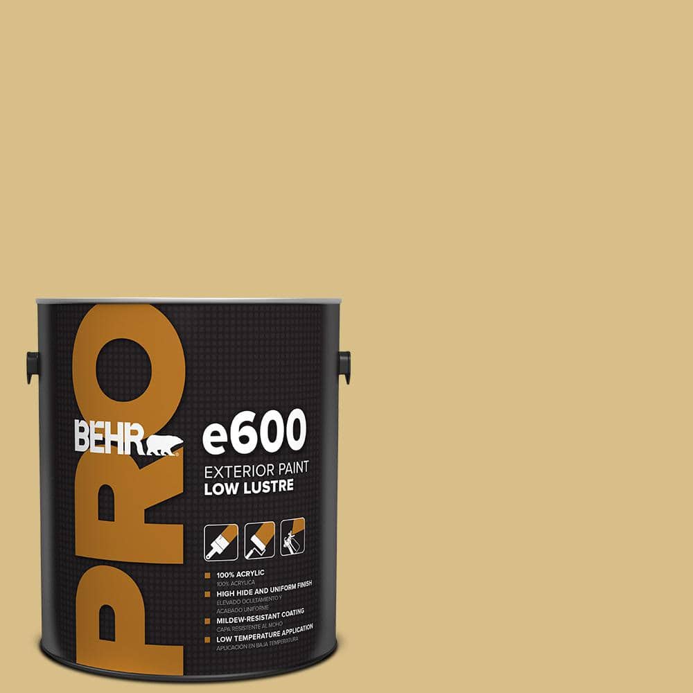 BEHR PRO 1 gal. #MQ2-18 Honey Tea Low Luster Exterior Paint