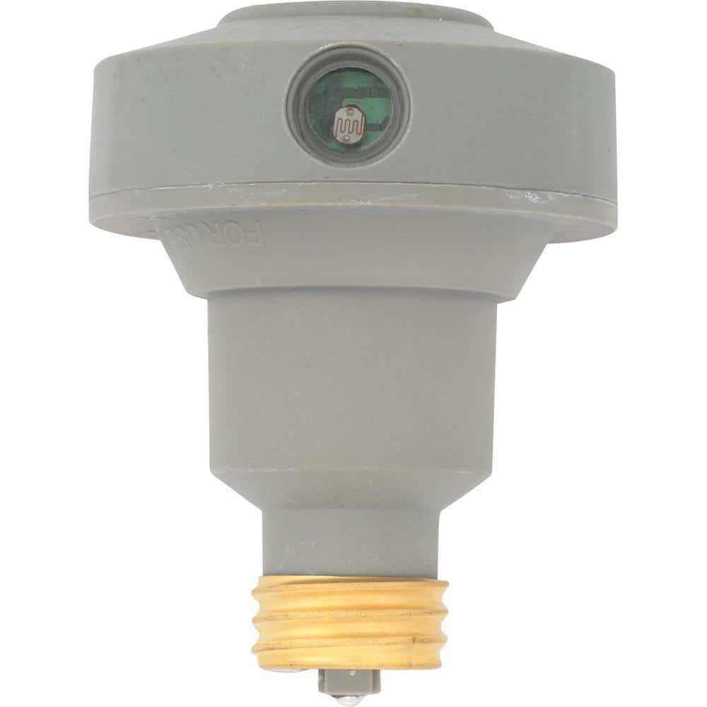 Westek 150-Watt Screw-In Dusk to Dawn Light Control, Gray (3)