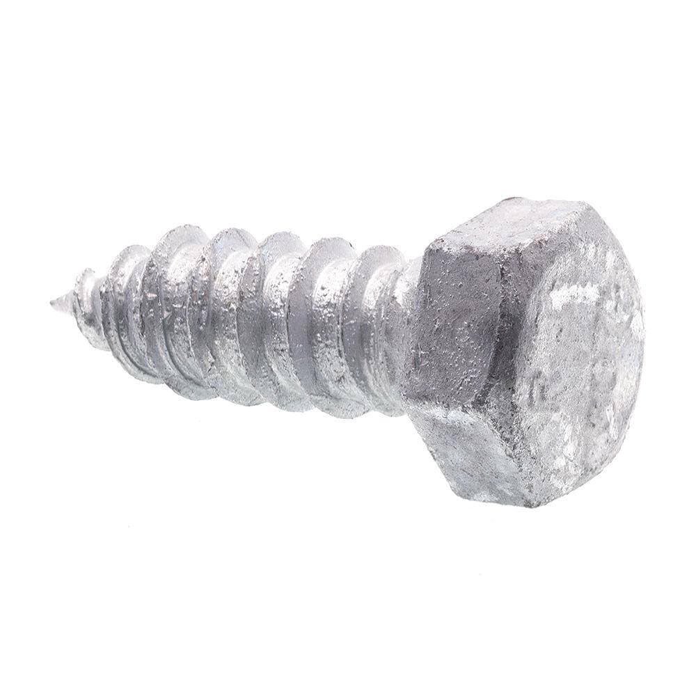 Prime-Line 1/2 in. x 1-1/2 in. Grade A307 Hot Dip Galvanized Steel Hex Lag Screws (10-Pack) (1)