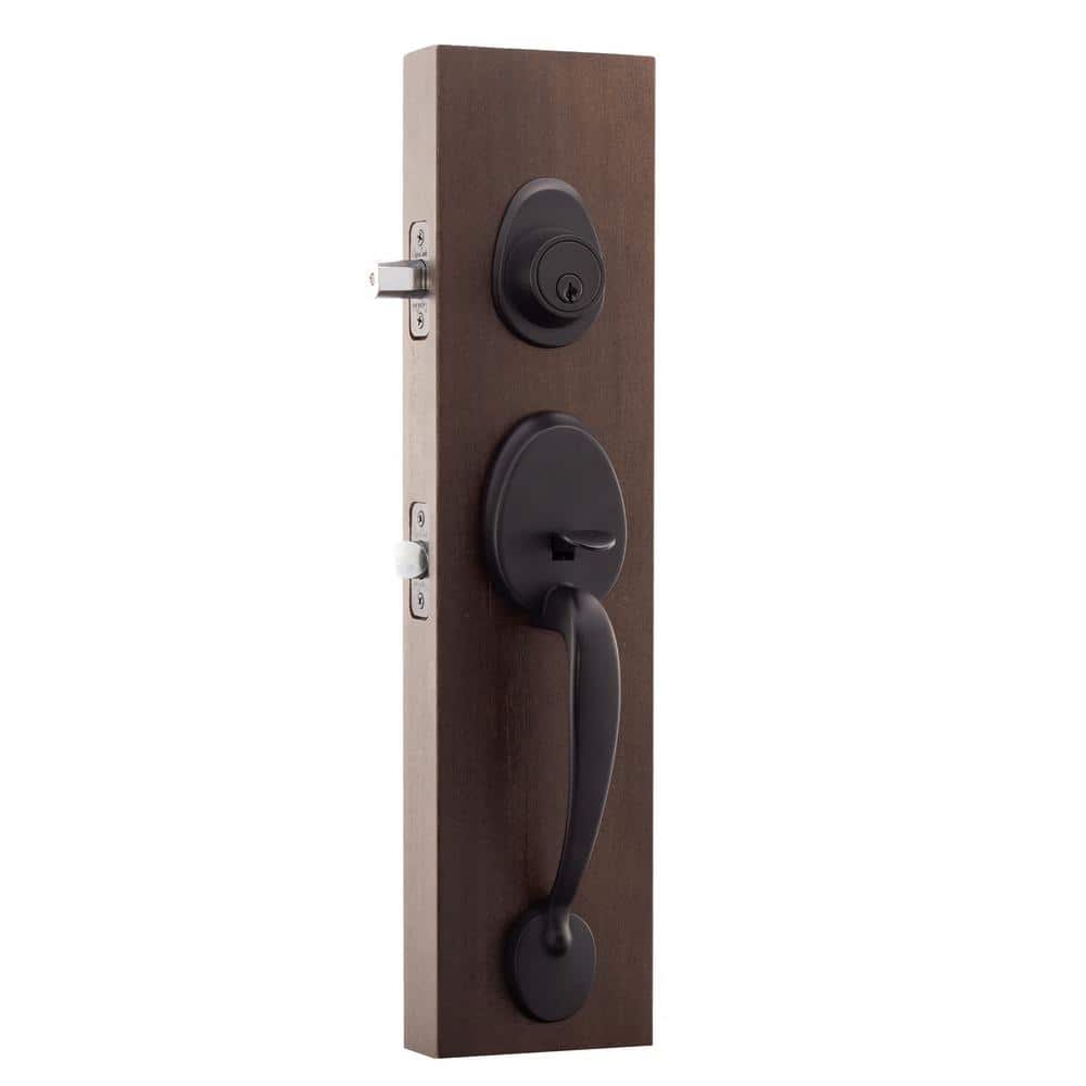 Copper Creek Colonial Door Handleset and Colonial Knob Trim (2)