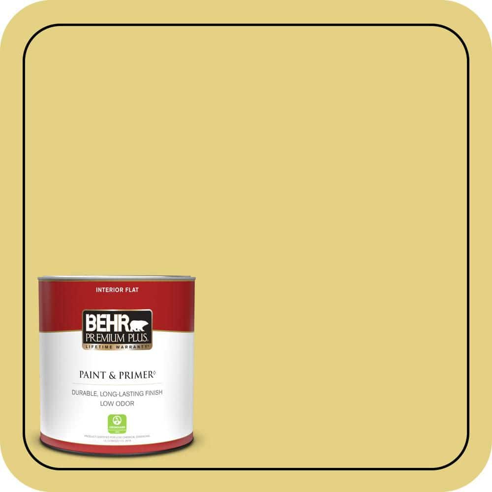 BEHR PREMIUM PLUS #P330-4 Starfruit Enamel Low Odor & Primer