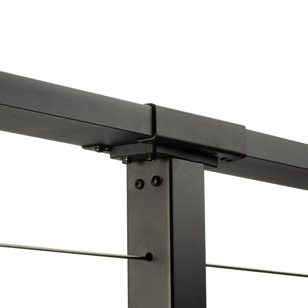 CityPost 8 ft. Deck Cable Railing, 36 in. Face Mount in Bronze (2)