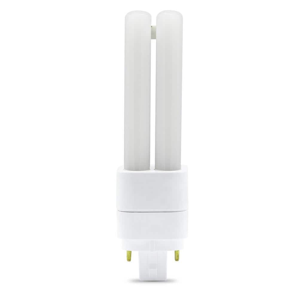 Feit Electric 13-Watt Equivalent PL Twintube CFLNI Bi-Pin Plug-In GX23 Base CFL Replacement LED Light Bulb, Cool White 4100K (1-Pack) (2)