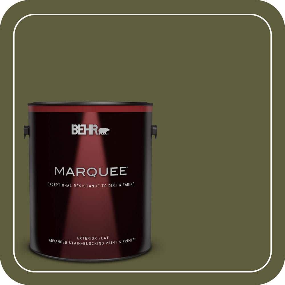 BEHR MARQUEE 1 gal. #PPU9-25 Eastern Bamboo Flat Exterior Paint & Primer