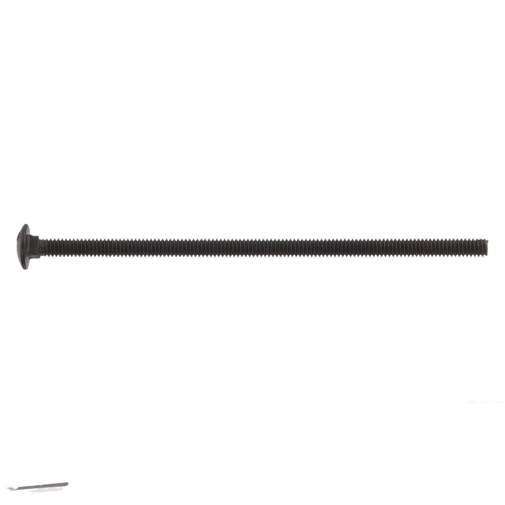 DECKMATE 1/4 in. -20 x 6 in. Black Deck Exterior Carriage Bolt (25-Pack) (4)