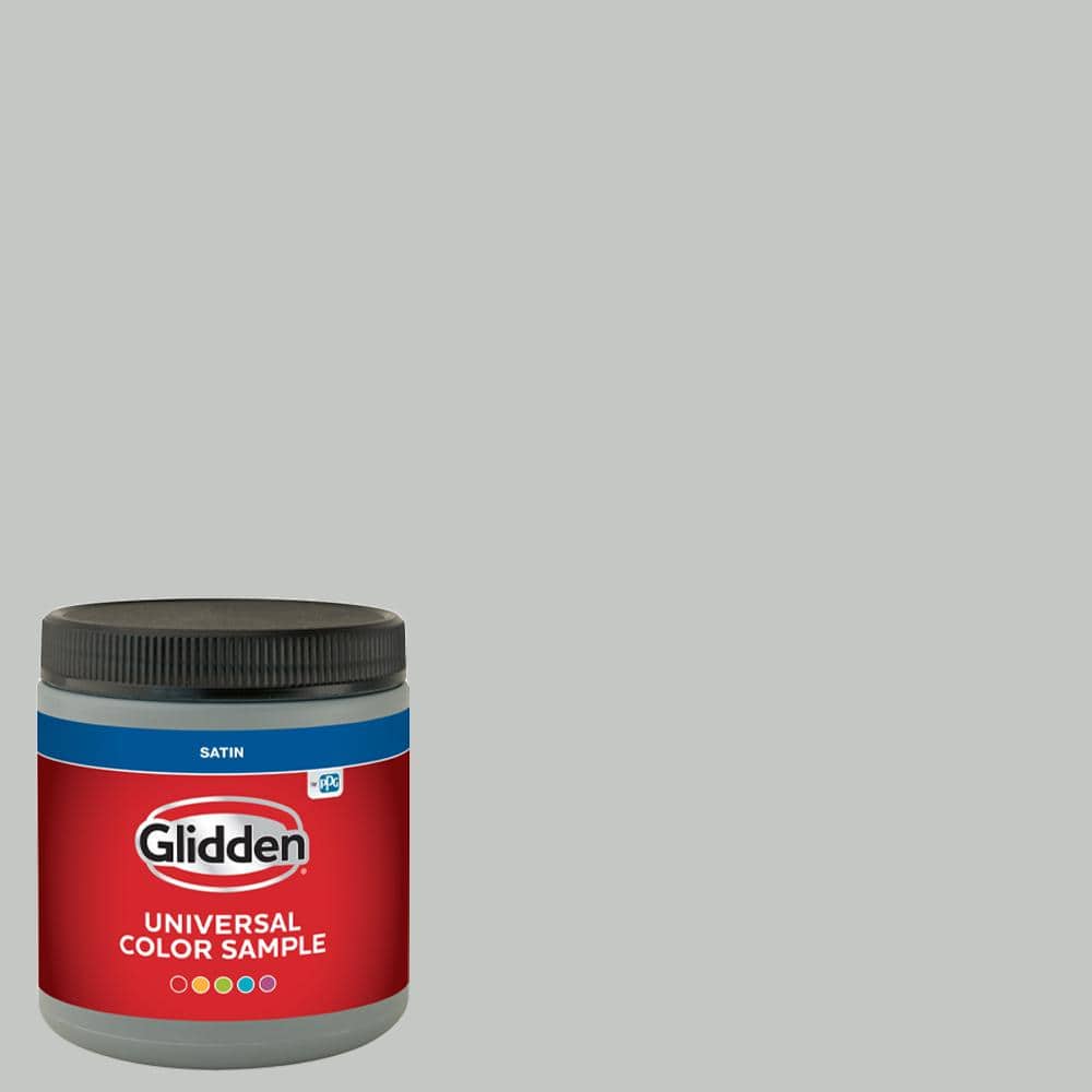 Glidden 8 oz. PPG1009-3 Solitary State Satin Interior Paint Sample (1)