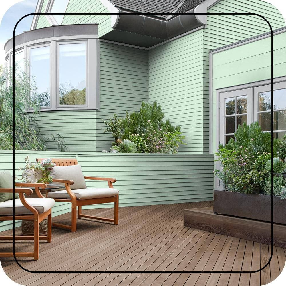 BEHR #P400-2 Color House and Fence Exterior Wood Stain (3)