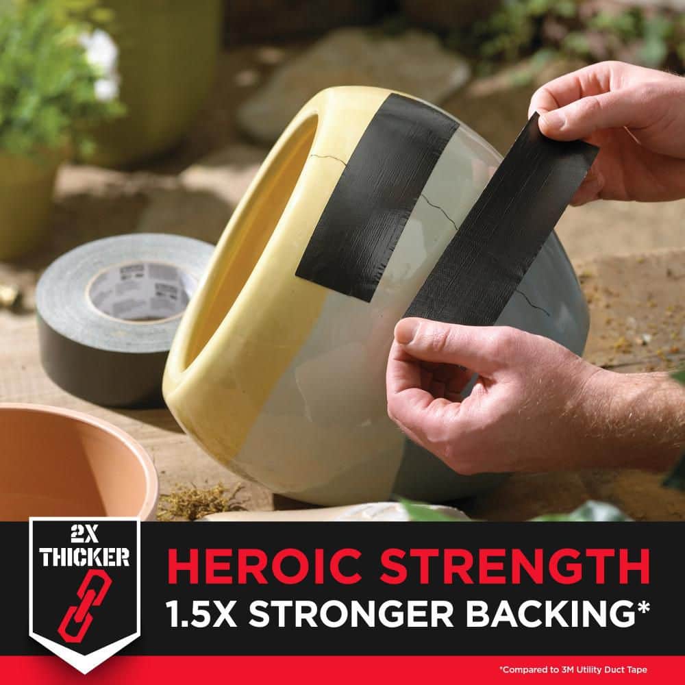 3M 1.88 in. x 30 yds. Extreme Hold Duct Tape (3)