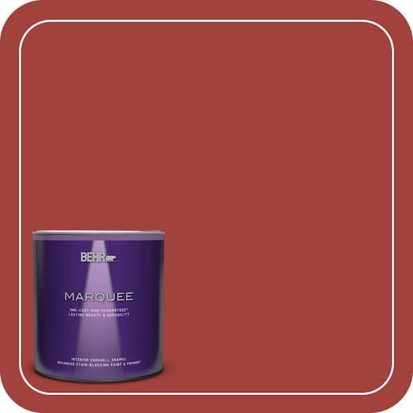BEHR PREMIUM PLUS #HDC-SM16-12 Tomato Slices Enamel Low Odor & Primer (2)