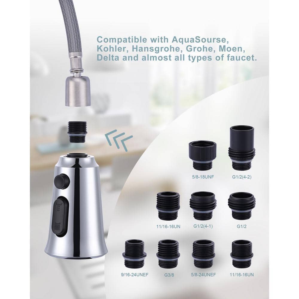 ALEASHA 1/2 in. Kitchen Faucets Head (2)